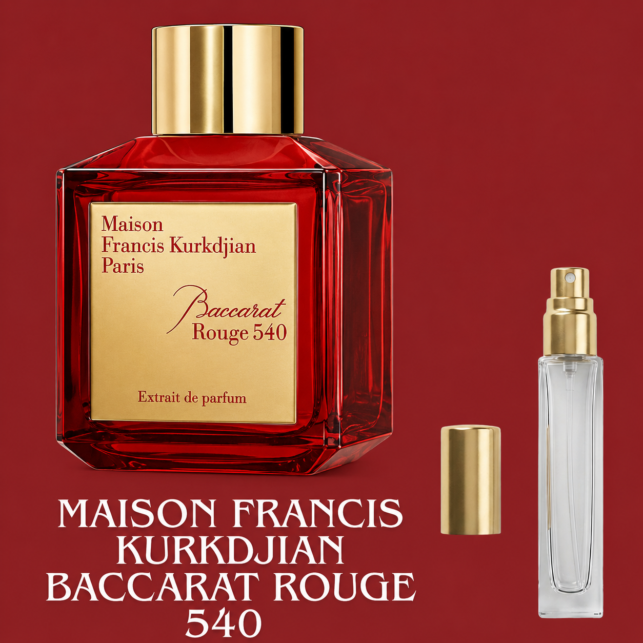 Maison Francis Kurkdjian Baccarat Rouge 540